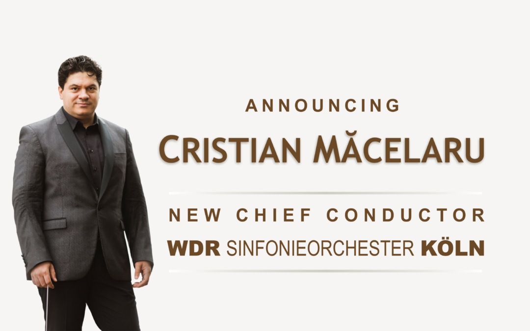 Macelaru to become Chief Conductor of WDR Köln