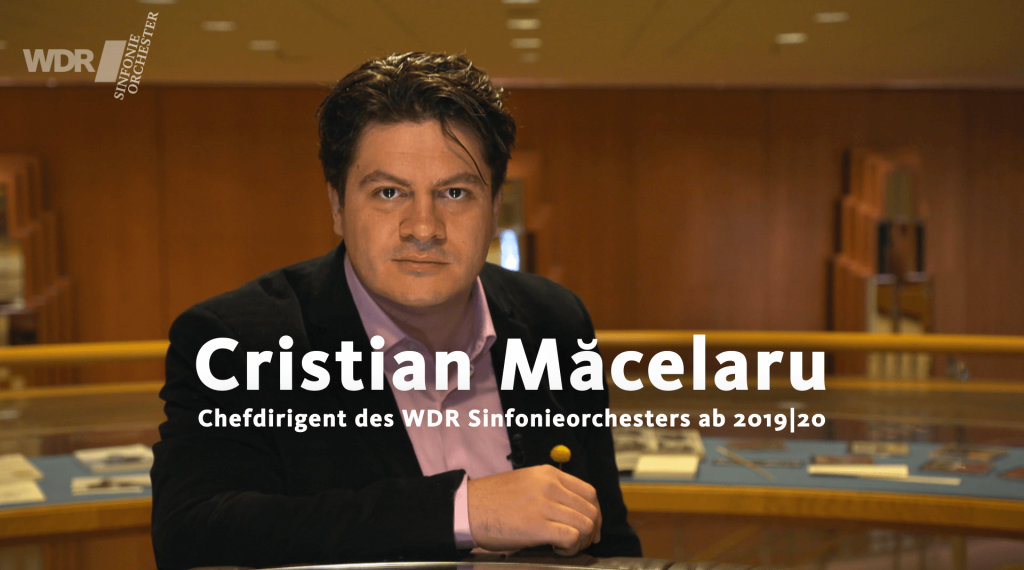 Cristian Măcelaru’s inaugural WDR Sinfonieorchester 2019/20 season announcement